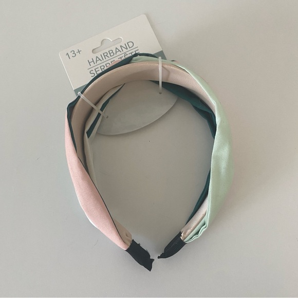 None Accessories - Pink and Green Head Band Hair Accessory